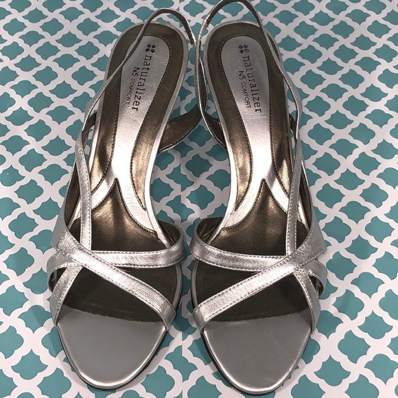 Naturalizer PRISSY N5 Comfort Womens Slingback Pumps Leather Upper Size 11 M - Picture 8 of 12